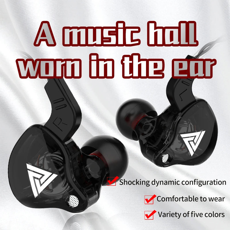fones de ouvido Original QKZ AK6 - alta fidelidade