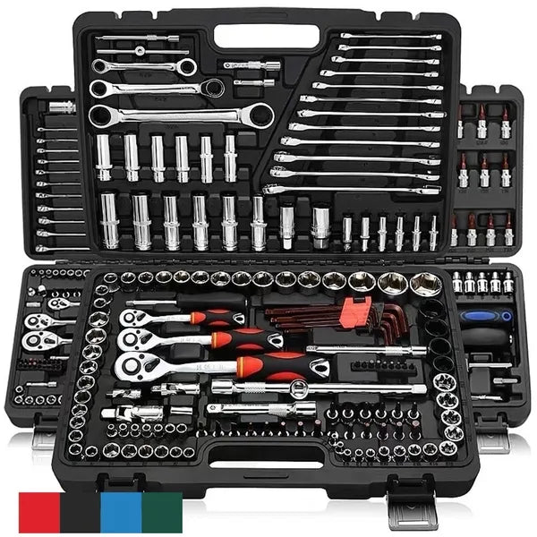 Kit Conjunto Chaves Ferramentas Maleta Com 46 Peças