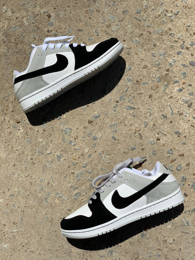 Sb DUNK Low Primeira linha - Solado de borracha, 2 pares de cadarços