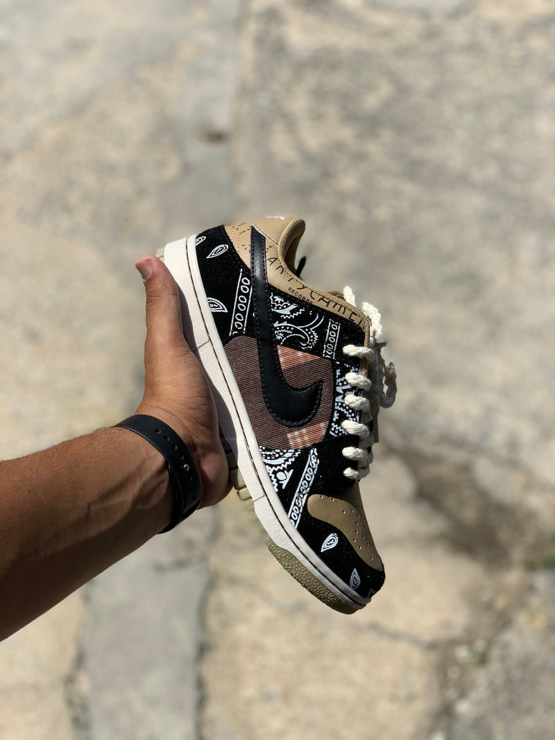 Sb DUNK Low Primeira linha - Solado de borracha, 2 pares de cadarços