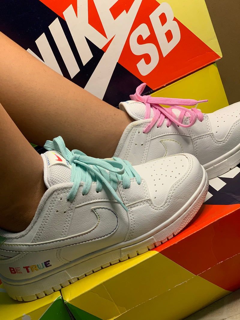 Sb DUNK Low  Primeira linha - feminino - 2 pares de cadarços