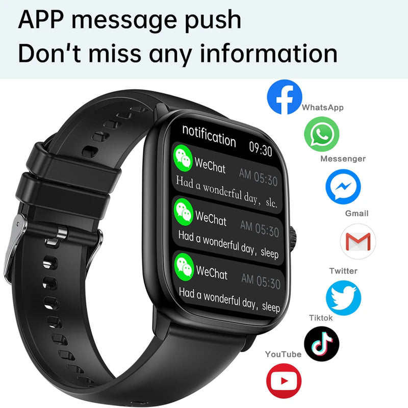 Smart Watch 2024 a prova d agua