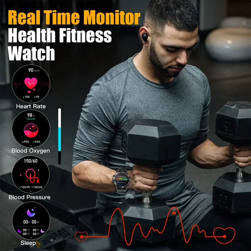 Smart Watch MELANDA Steel 1.39"