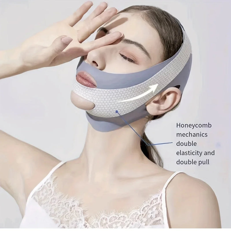 Máscara Facial Coreana - anti-papada