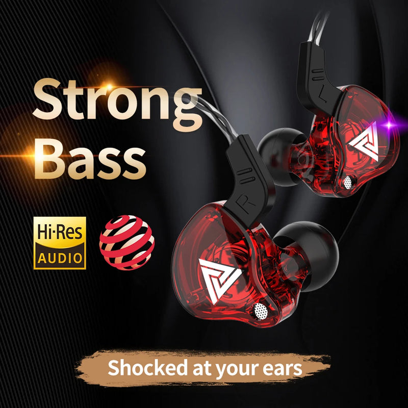 fones de ouvido Original QKZ AK6 - alta fidelidade