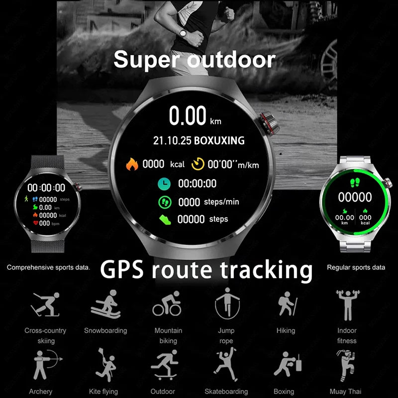Smart Watch masculino - Watch 4 Pro AMOLED HD