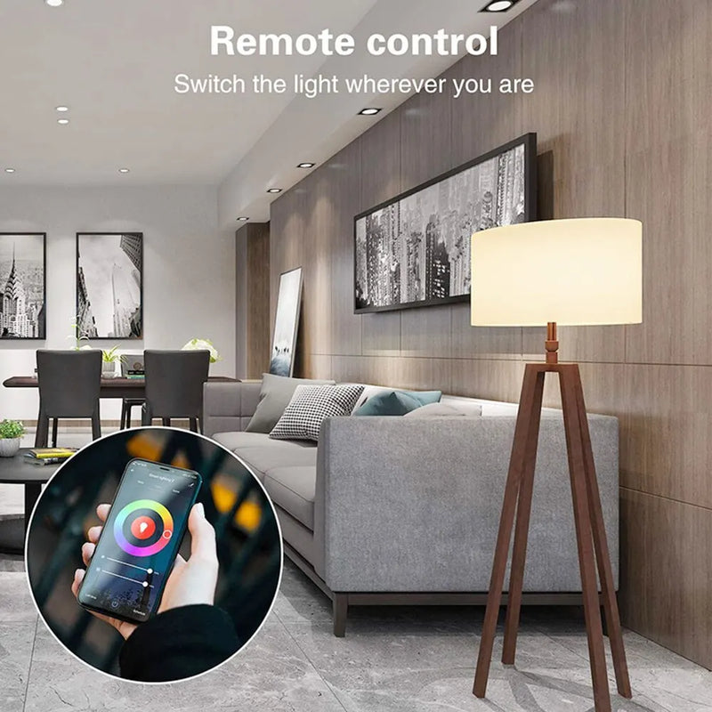 lampada RGBCW E27 Wifi Smart Dimming Light Bulb Timer / controle de voz, CozyLife Support SmartThings Alexa Google Home Alice Home Assistant
