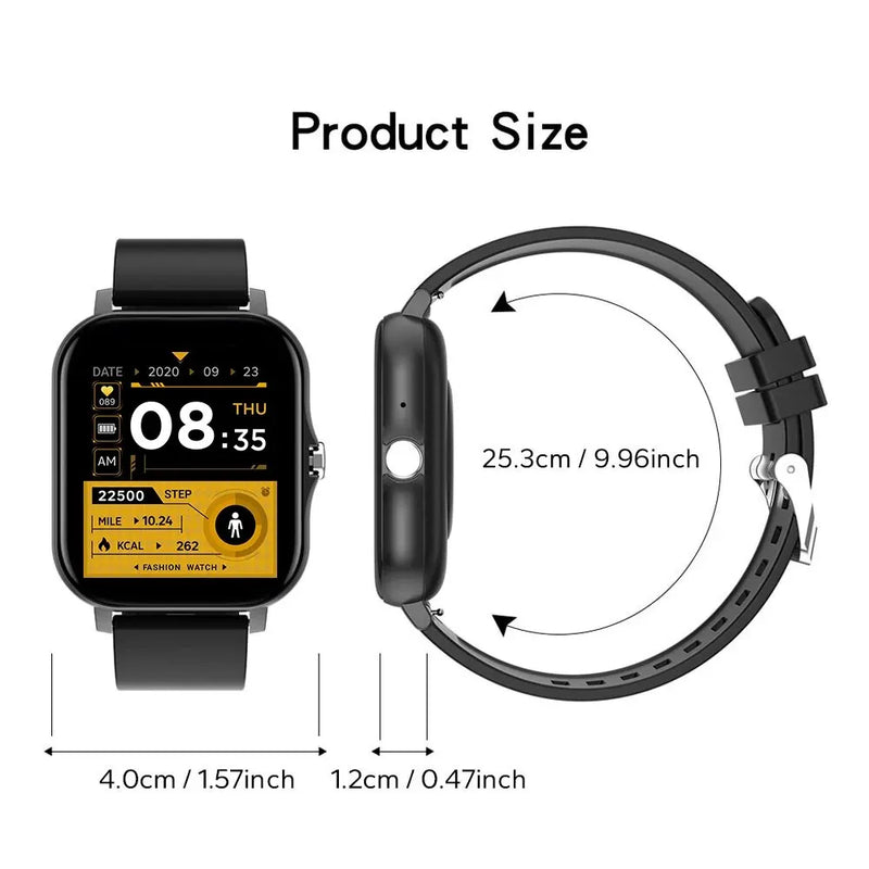 Smart Watch 2023 android telefone 1.44 Polegada - tela colorida - bluetooth - monitoramento de pressão / relógio inteligente feminino masculino