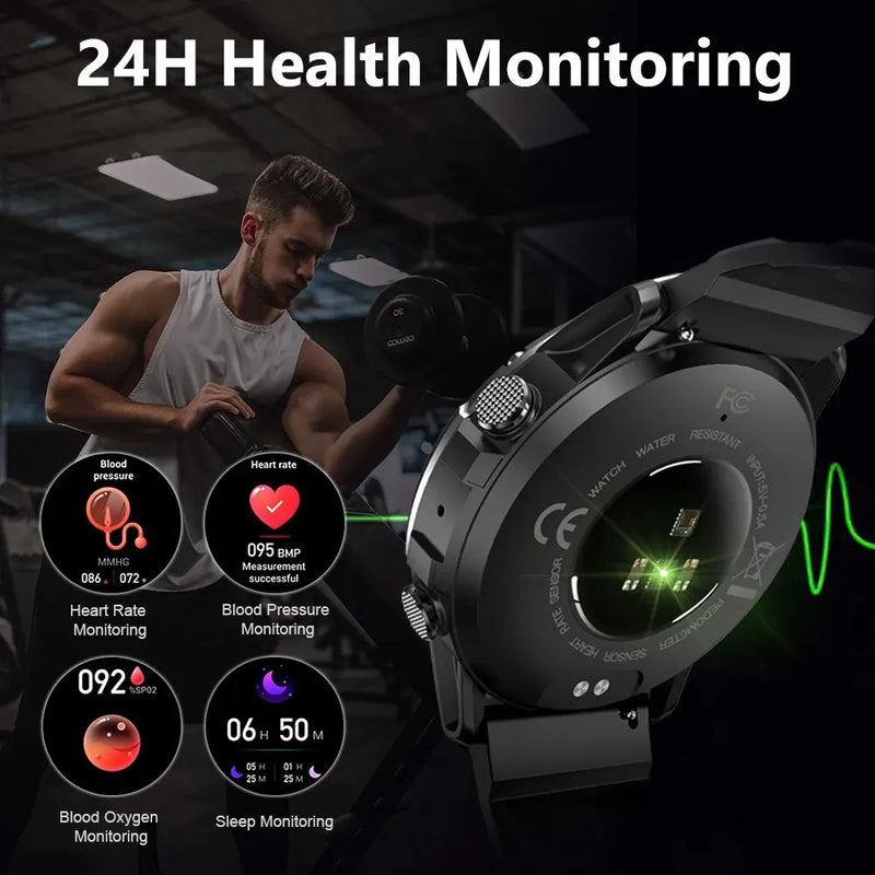 Smart Watch Men MELANDA 1.39 a prova d agua