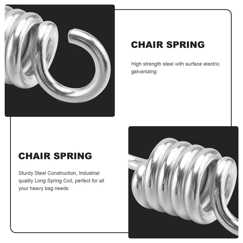 Cadeira de balanço de rede - para varanda / mola resistente aço inoxidável, ganchos giratórios duplos (6.7mm)
