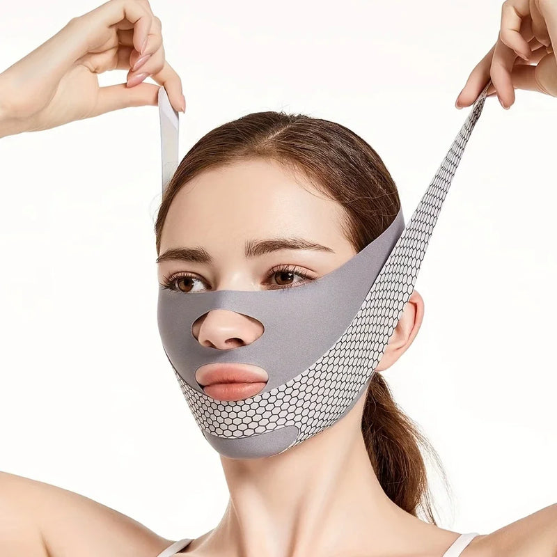 Máscara Facial Coreana - anti-papada