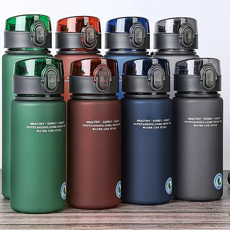 Garrafa de água esportiva portátil 400ml, 560ml /  alta qualidade, ideal para Caminhadas