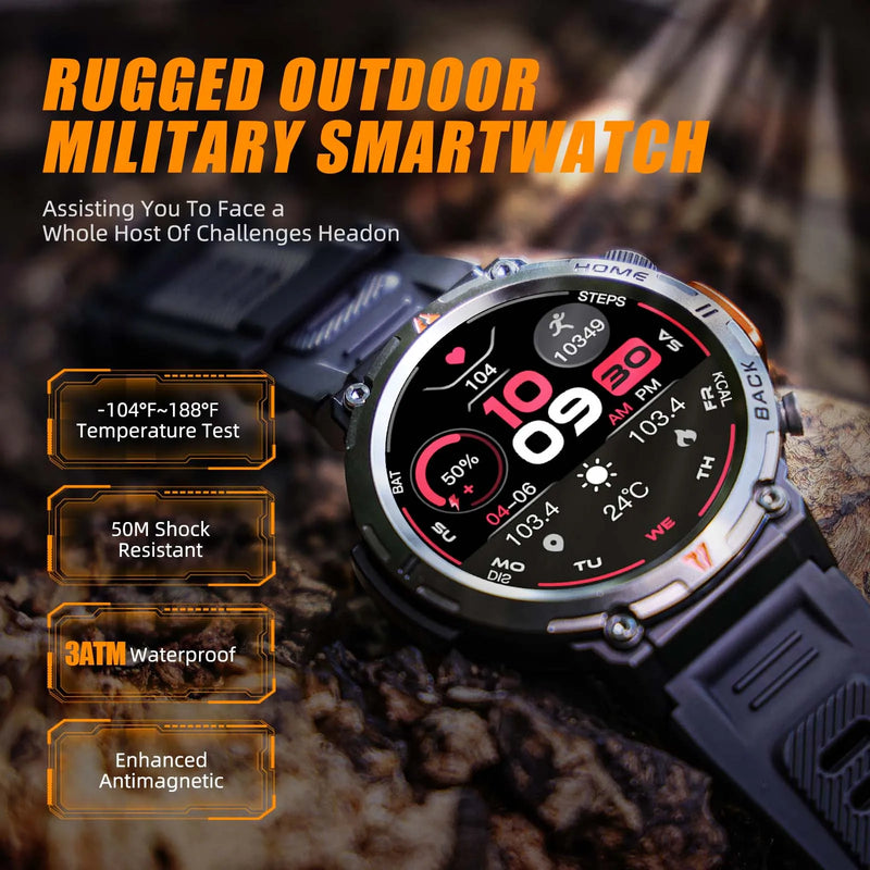 Smart Watch 3ATM - masculino a prova d agua