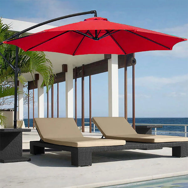 guarda sol com protecao UV - com pano substituivel a prova d agua / ideal para praia ou jardim (sem suporte)