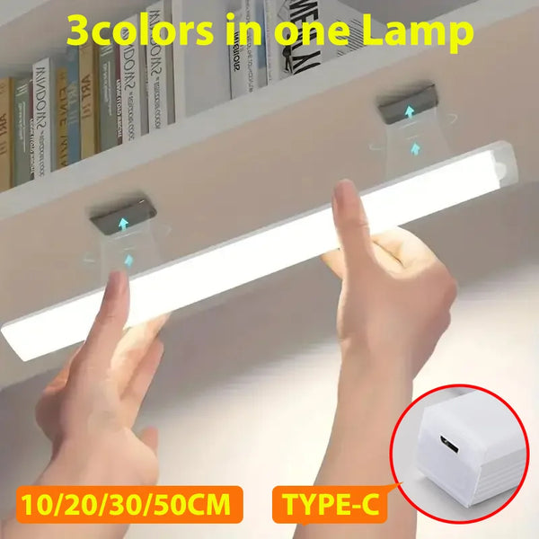 Lampada de lead com sensor de movimento sem fio / carregamento USB - para uso interno