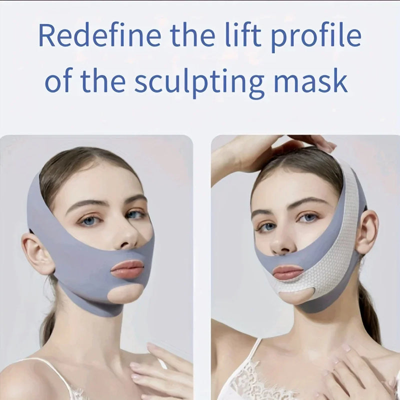 Máscara Facial Coreana - anti-papada