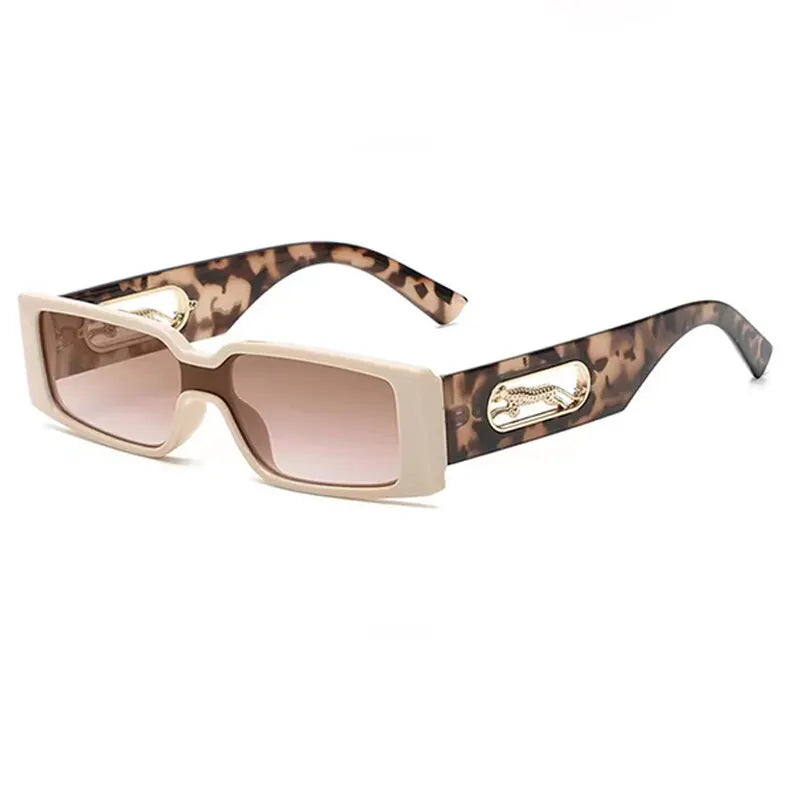 Sunglasses Brand Designer Vintage Square Punk