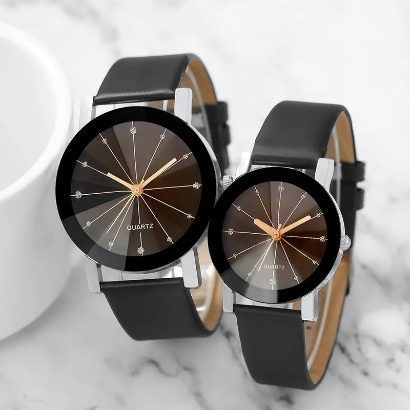 kit com dois relogios magneticos quartzo + duas pulseiras (muito lindo)