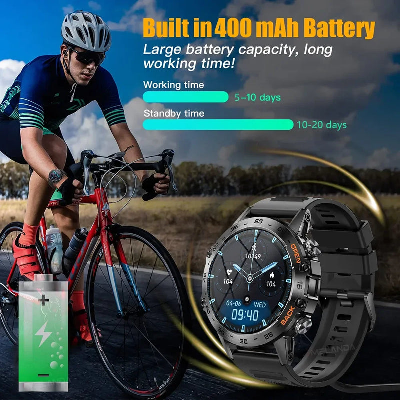 Smart Watch MELANDA Steel 1.39"