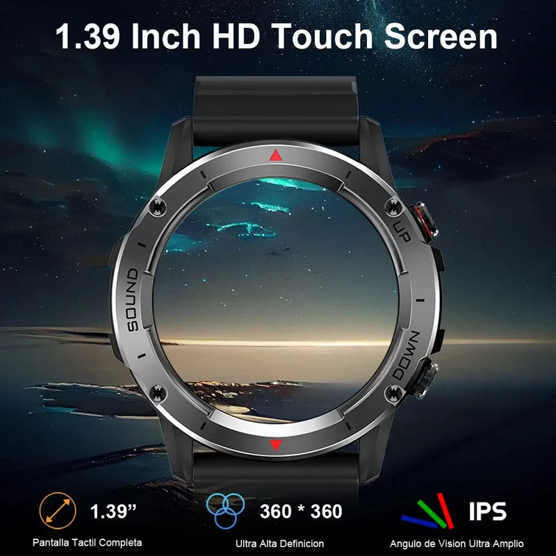 Smart Watch Men MELANDA 1.39 a prova d agua
