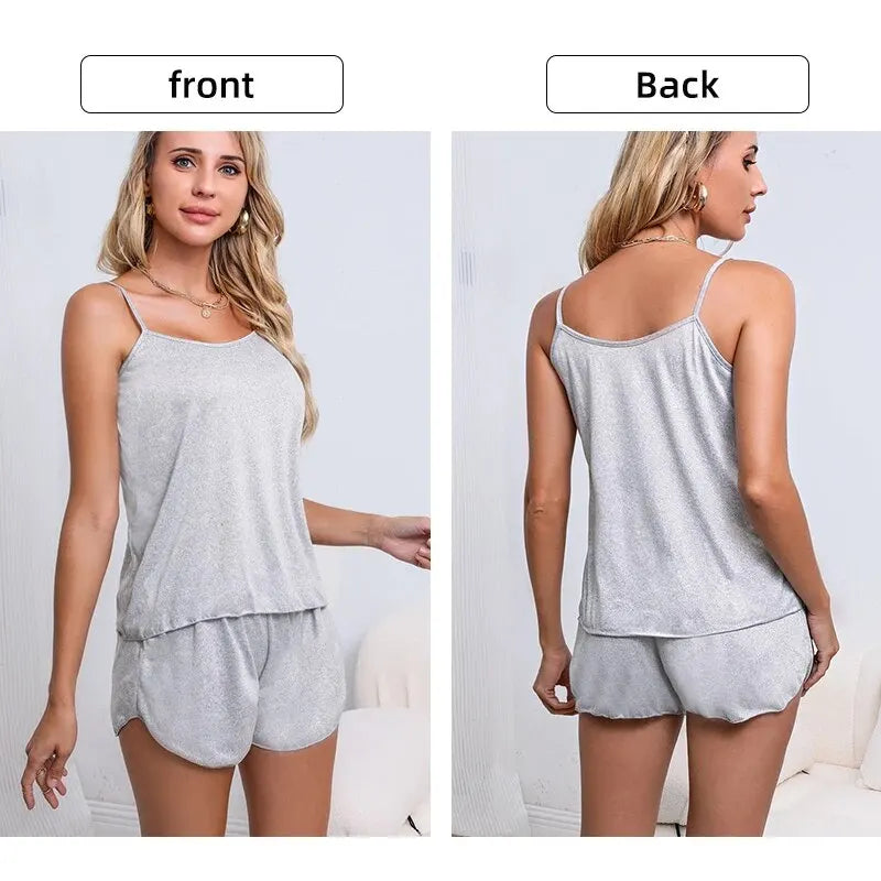 Pijama feminino /conjunto verão - suave, macio e casual