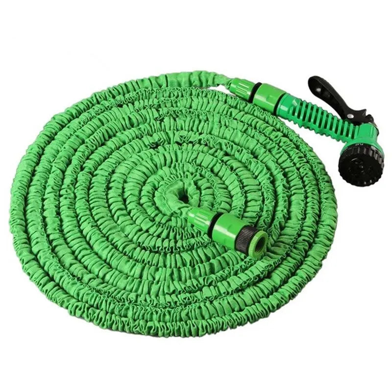 Mangueira de água telescópica multifuncional, 25f/50f/75f/100f, pistola de limpeza de alta pressão, ferramentas de jardinagem doméstica