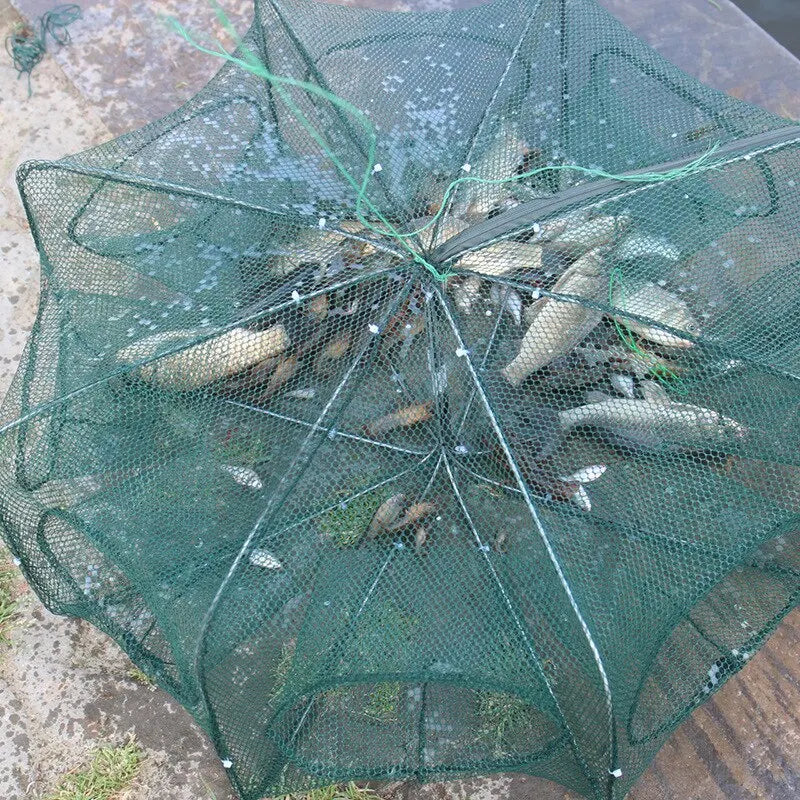 Rede de pesca malha dobrada hexágono octagon 6/8 buracos