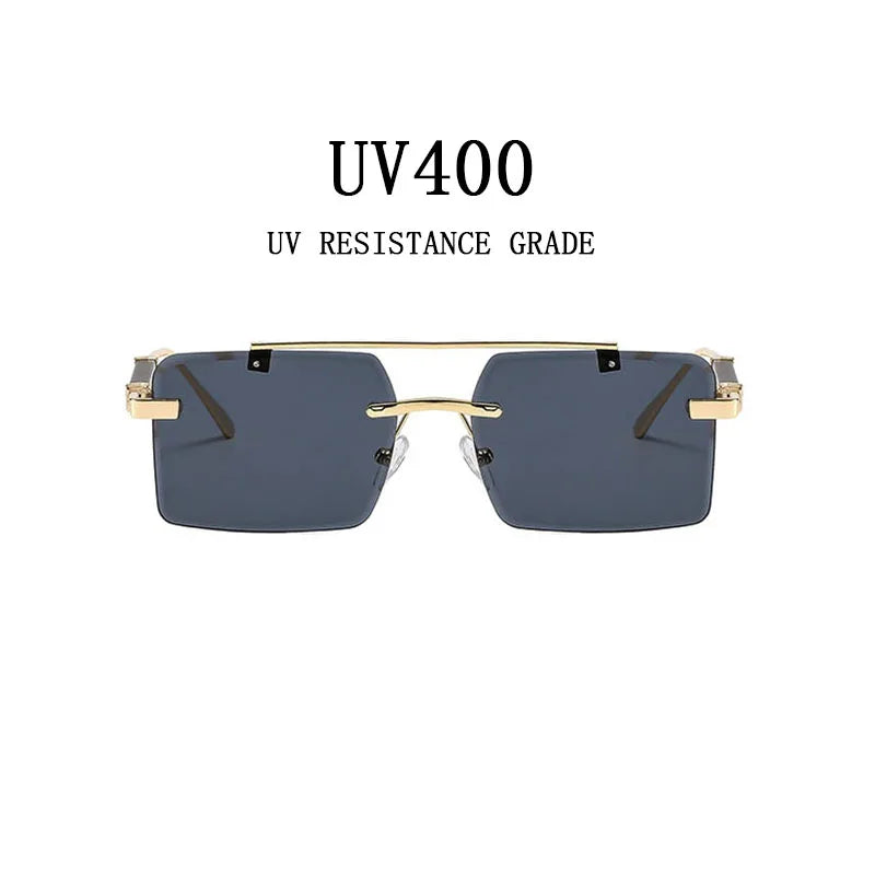 Sunglasses 2024 Square Vintage Fashion