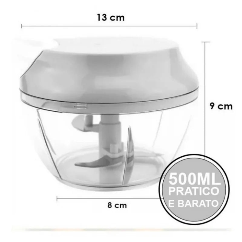Processador de Alimentos Multi Manual Inox Premium 3 Lâminas