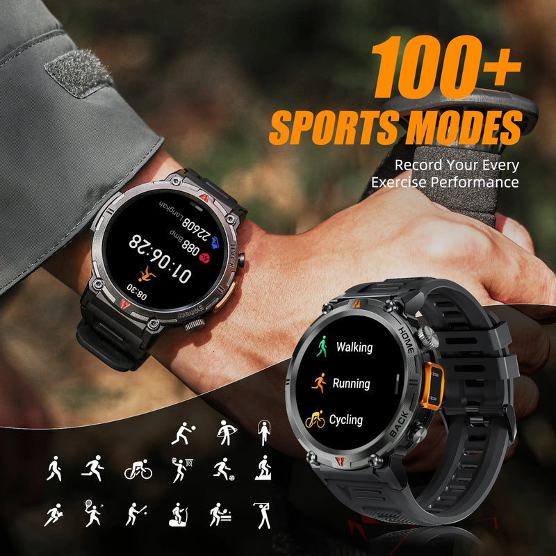 Smart Watch 3ATM - masculino a prova d agua