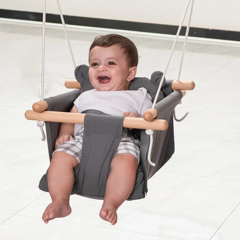 balanço para bebe - cesta pendurada