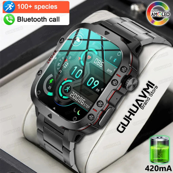 Smart Watch GUHUAVMI 1.96 Inch Screen