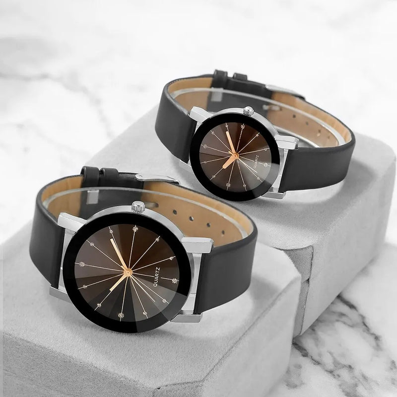 kit com dois relogios magneticos quartzo + duas pulseiras (muito lindo)
