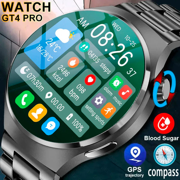 Smart Watch masculino - Watch 4 Pro AMOLED HD