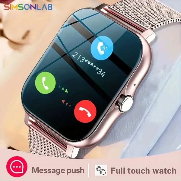 Smart Watch 2023 android telefone 1.44 Polegada - tela colorida - bluetooth - monitoramento de pressão / relógio inteligente feminino masculino