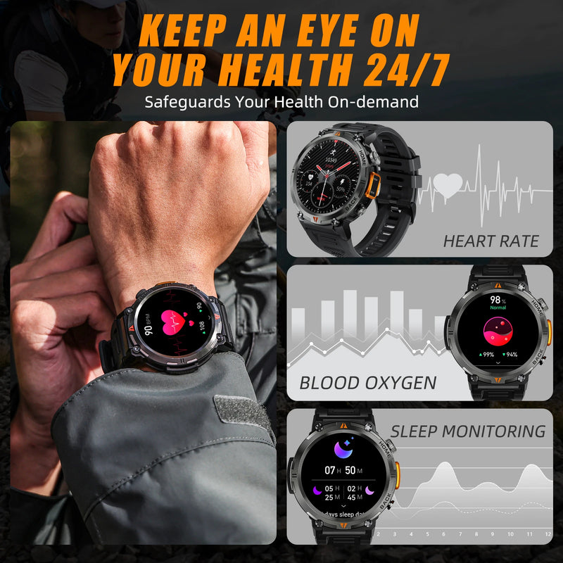 Smart Watch 3ATM - masculino a prova d agua