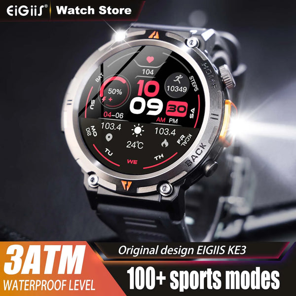 Smart Watch 3ATM - masculino a prova d agua
