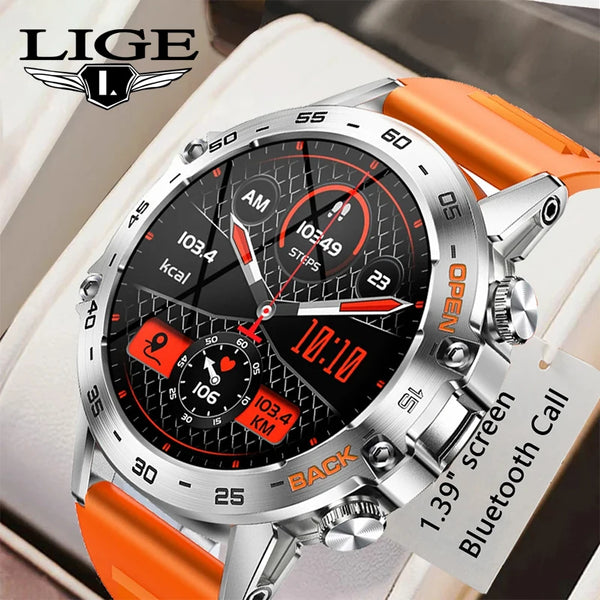 Smart Watch Men LIGE New1.39"