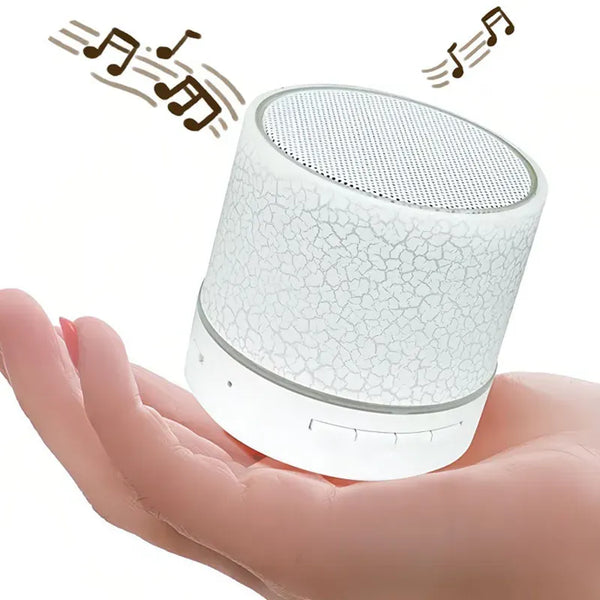 mini alto-falante Portátil sem fio / bluetooth com microfone embutido, lead colorido, bluetooth 4.1 som hd