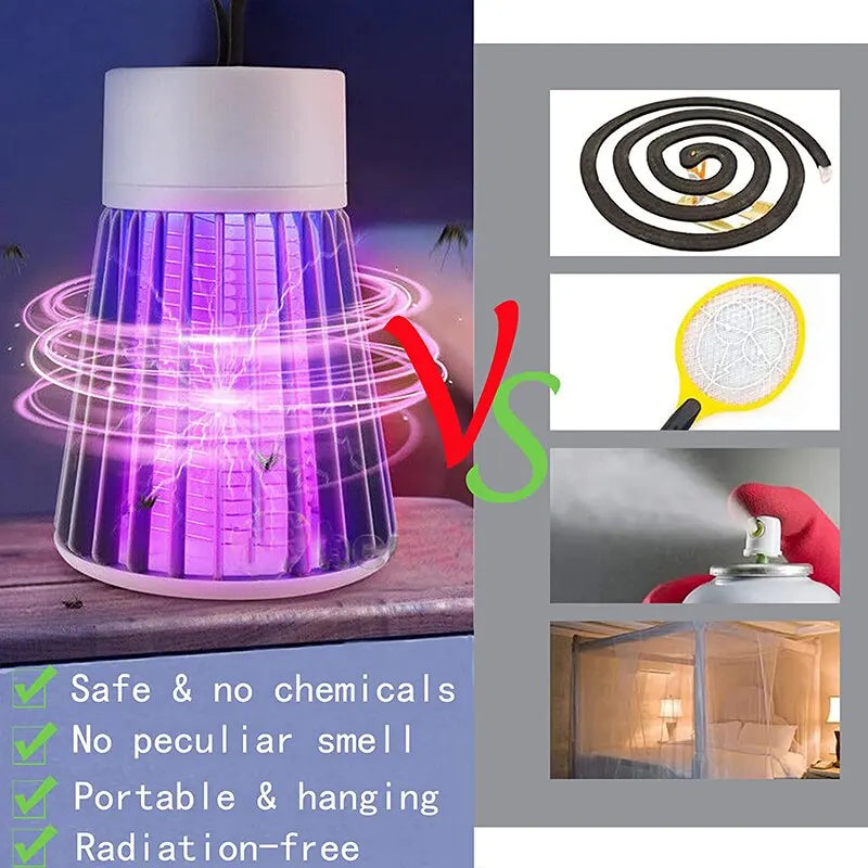 Luminária Mata Mosquito USB