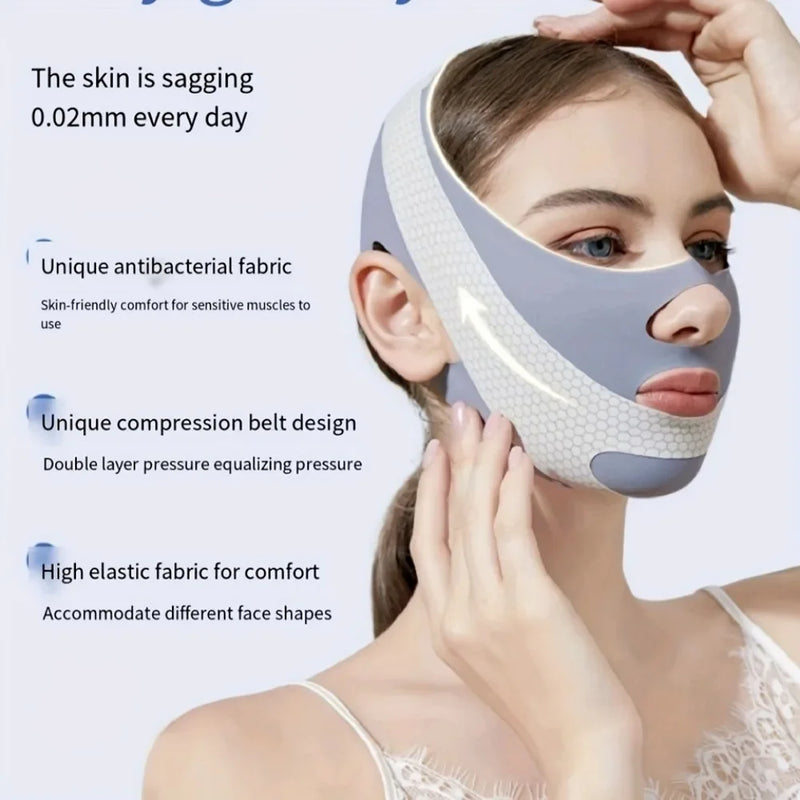 Máscara Facial Coreana - anti-papada