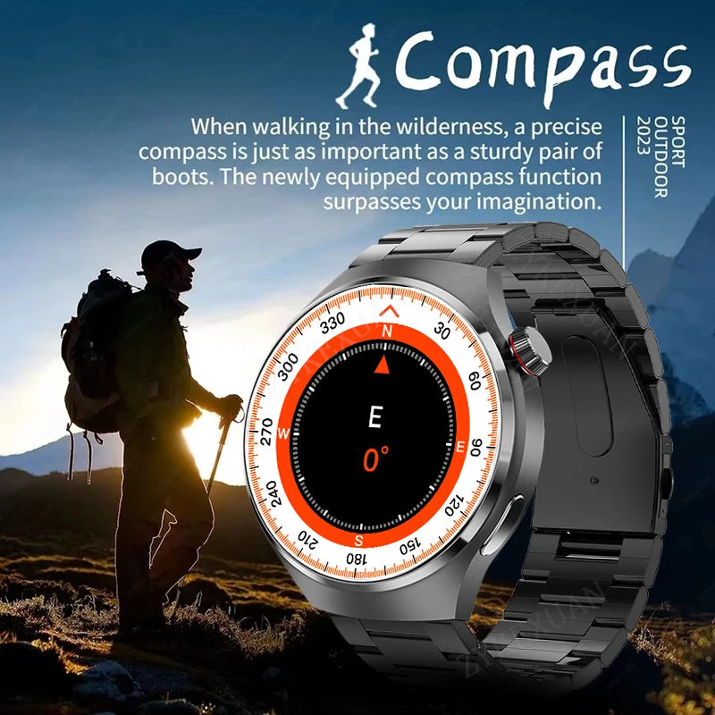 Smart Watch masculino - Watch 4 Pro AMOLED HD