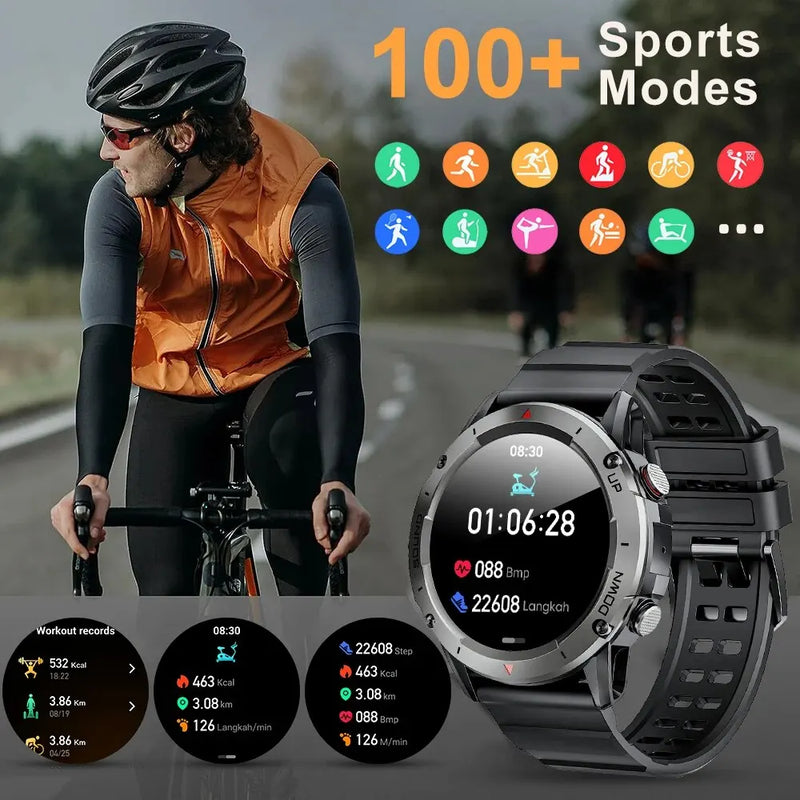 Smart Watch Men MELANDA 1.39 a prova d agua