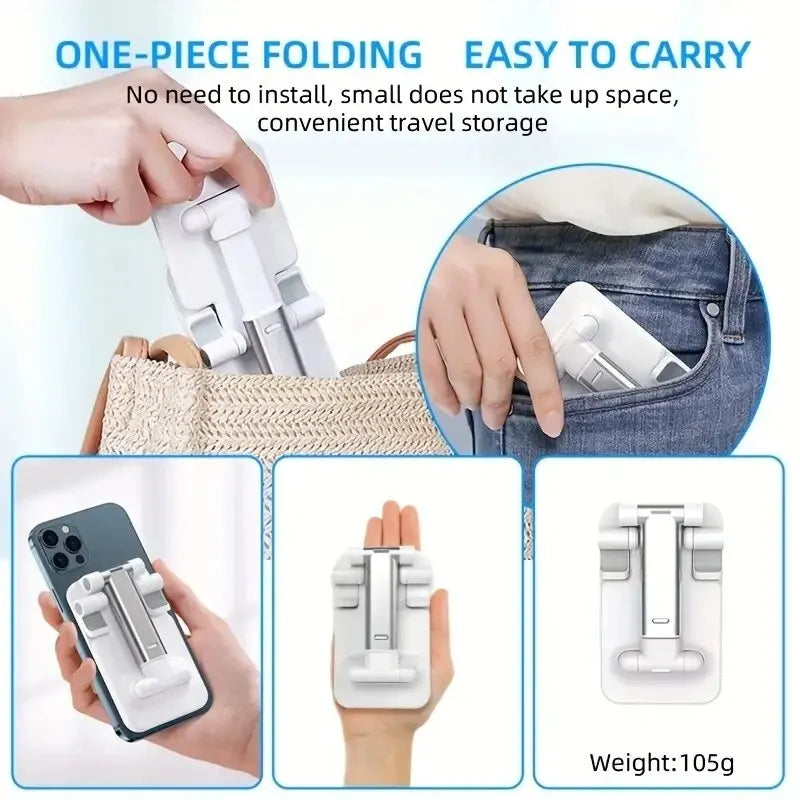 suporte dobravel para celular e tablet - muito pratico