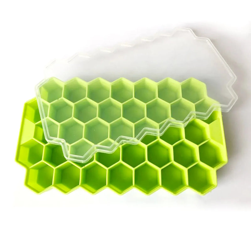 bandeja molde de cubos de gelo de silicone